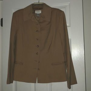 Tan professional blazer